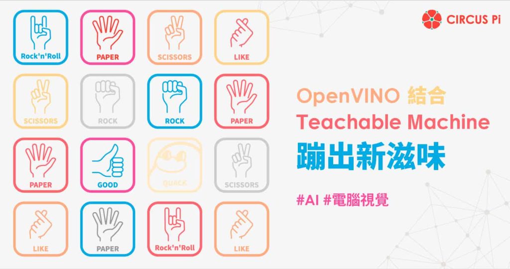 OpenVINO 結合 Teachable Machine 蹦出新滋味！？