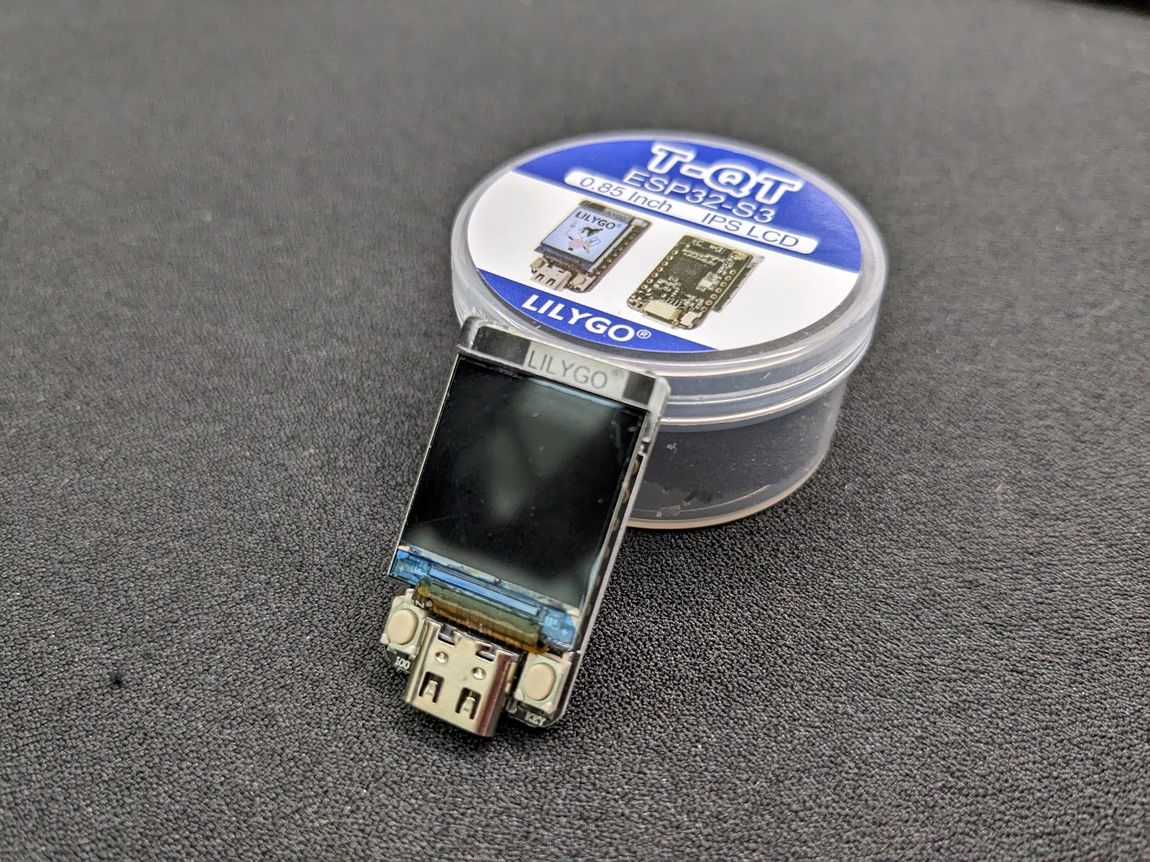 【開箱評測】LILYGO T-QT ESP32-S3 | TFT_eSPI 設定